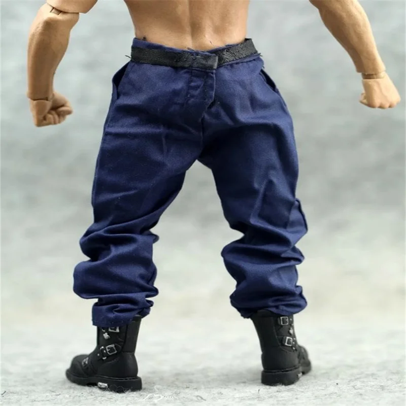 Accesorios de ropa de soldado masculino, pantalones de combate, cinturón, modelo integrado para cuerpo de figura de acción de 12 pulgadas, colección en Stock, 1/6