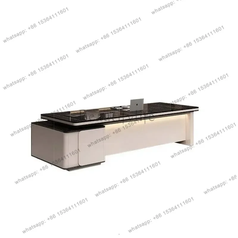YJ Premium Experience Office Desk Enjoy Sedentary Console Bureaux Office Desk Ergonomic Bureaux Scrivania Da Ufficio Furniture
