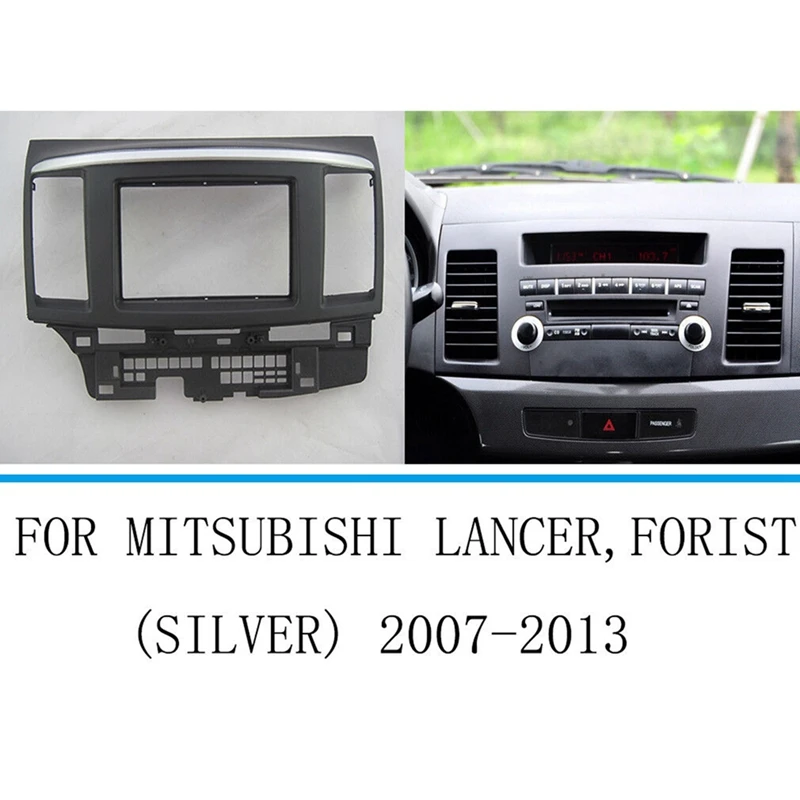 

Car Fascia Radio Panel For Mitsubishi Lancer 2007-2015 Dash Kit New Arrivals in Stock