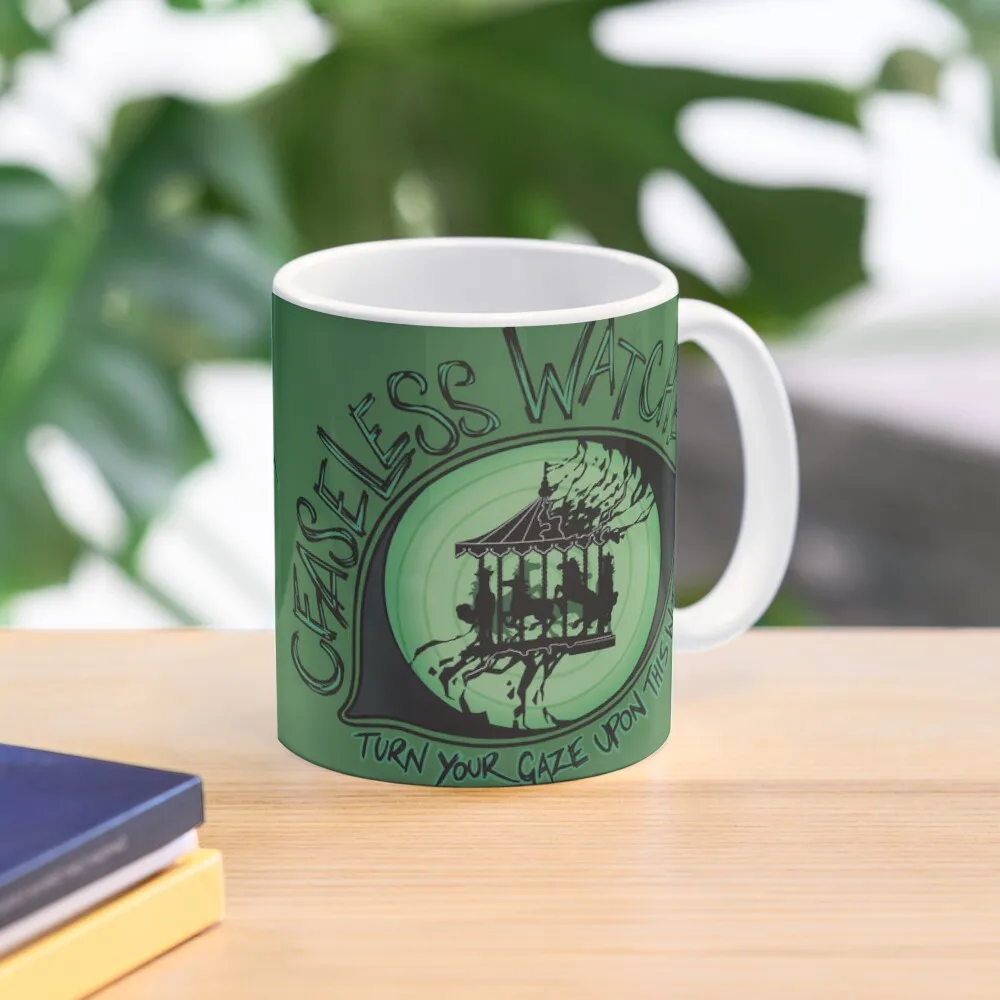 The Magnus Archives Ceaseless Watcher C  Mug Design Tea Image Drinkware Gifts Picture Simple Coffee Cup Printed Photo