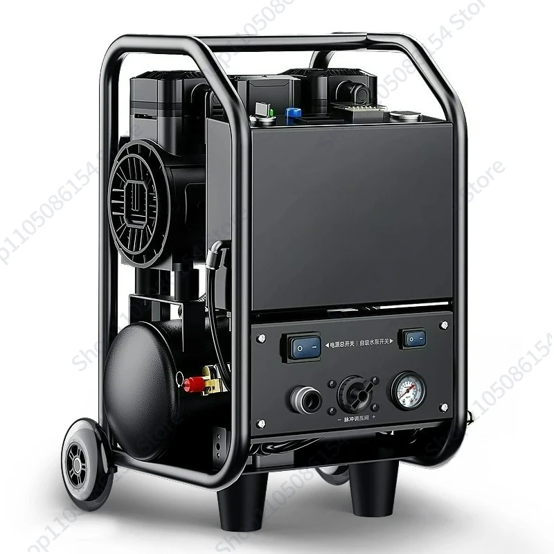 

Tie rod type intelligent pulse floor heating cleaning machine radiator water heater tap water pipe cleaning projectile sponge