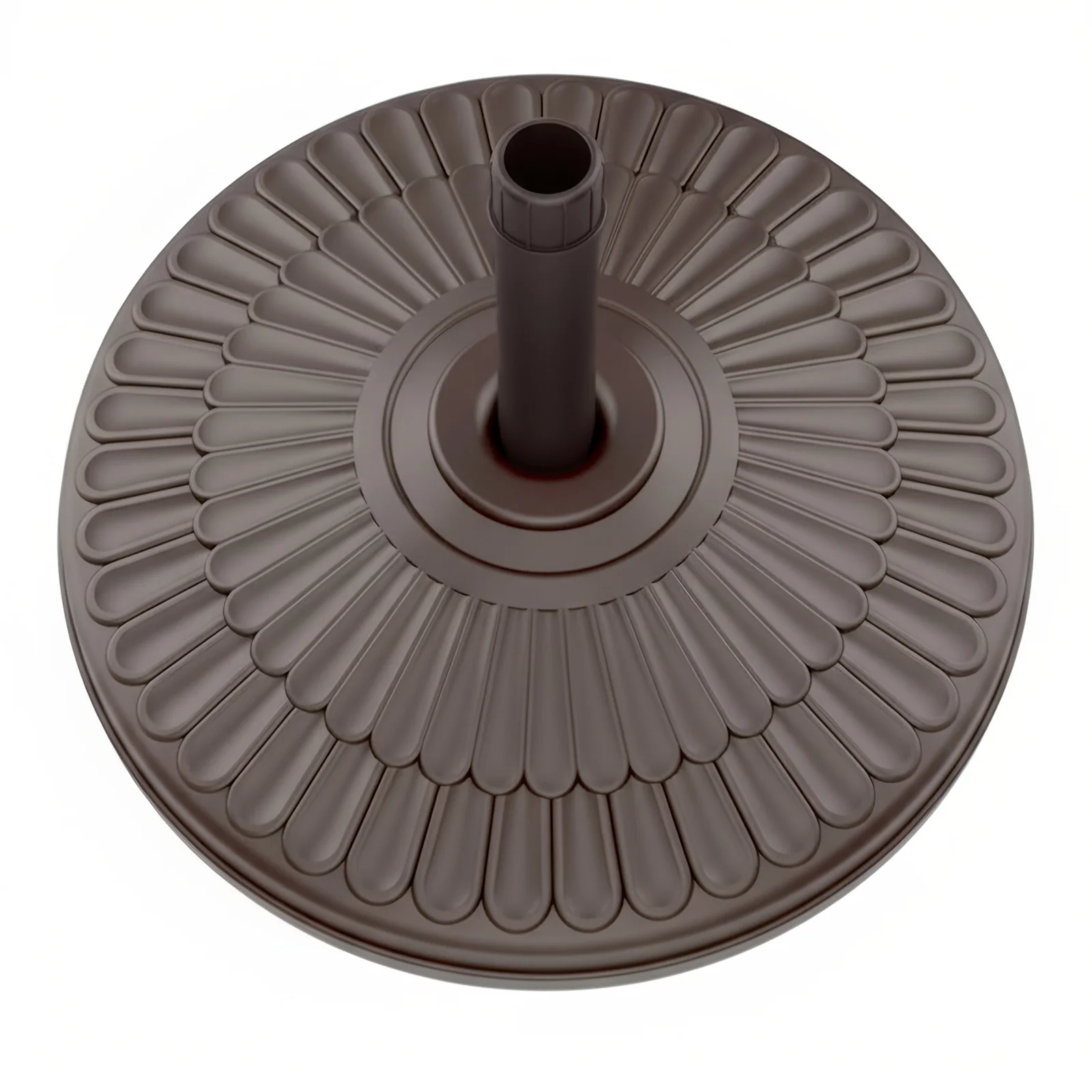 

Усиленная круглая подставка для зонта с грузоподъемностью 80 фунтов, утяжеленная основа для зонта весом 80 фунтов, идеально подходит для улицы, газона и сада.