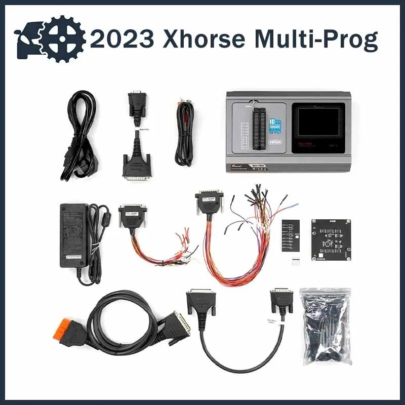 

2023 Xhorse Multi-Prog Programmer Pro-level ECU TCU Programmer Support ECU & TCU Read/Write/Clone Update Version of VVDI Prog