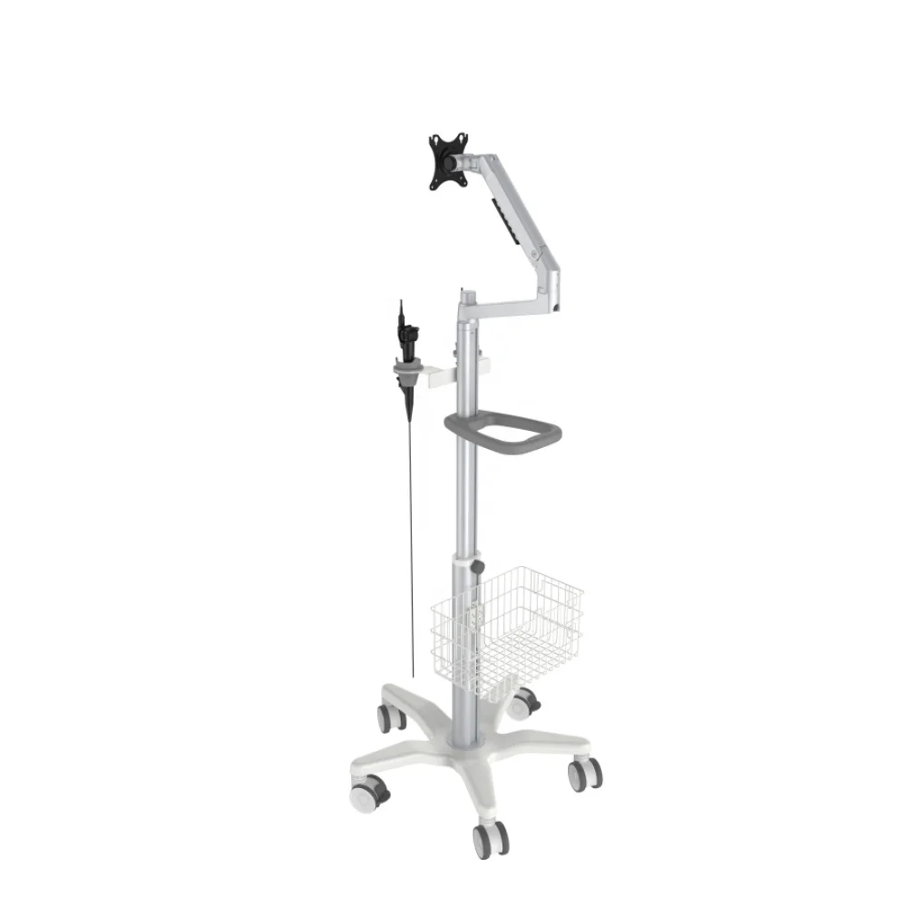 Medical Endoscopy Cart Trolley For FURS Processor