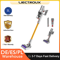 Liectroux I10 Cordless Stick Vacuum Cleaner Smart Dust Sensing 250W Bldc 27Kpa Suction Colorful Touch Screen Led Front Light