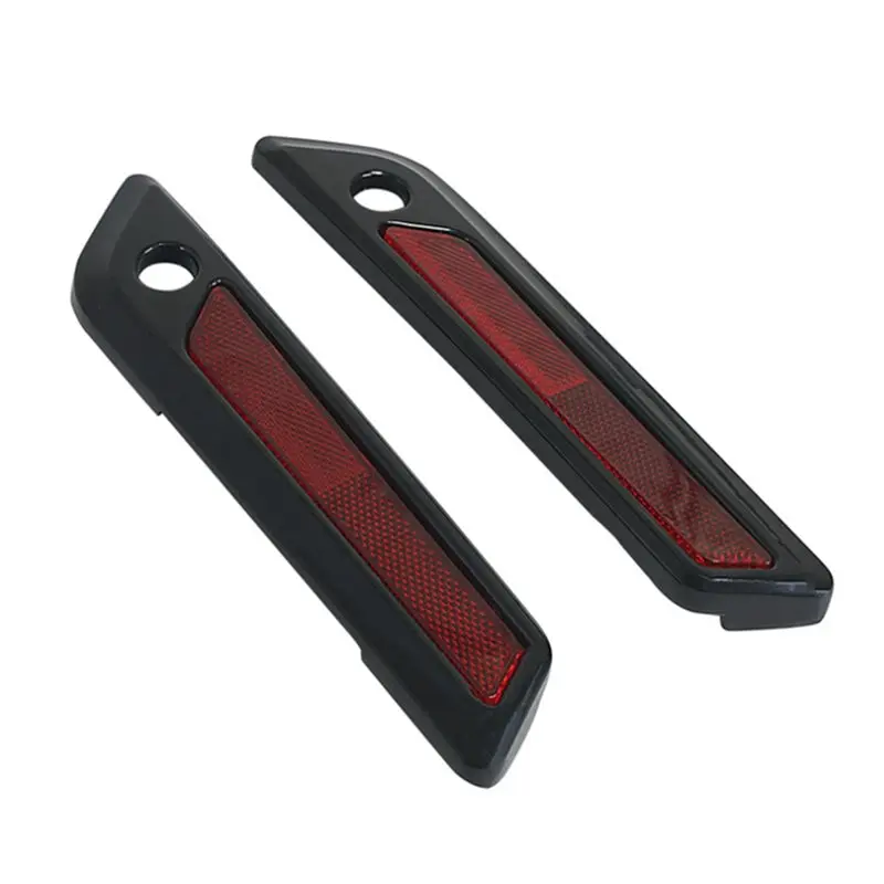 Saddlebag Hard Cover Latch Reflectors For Touring Road King Road Glide Street Glide 2014-Up Motorcycle Accessories