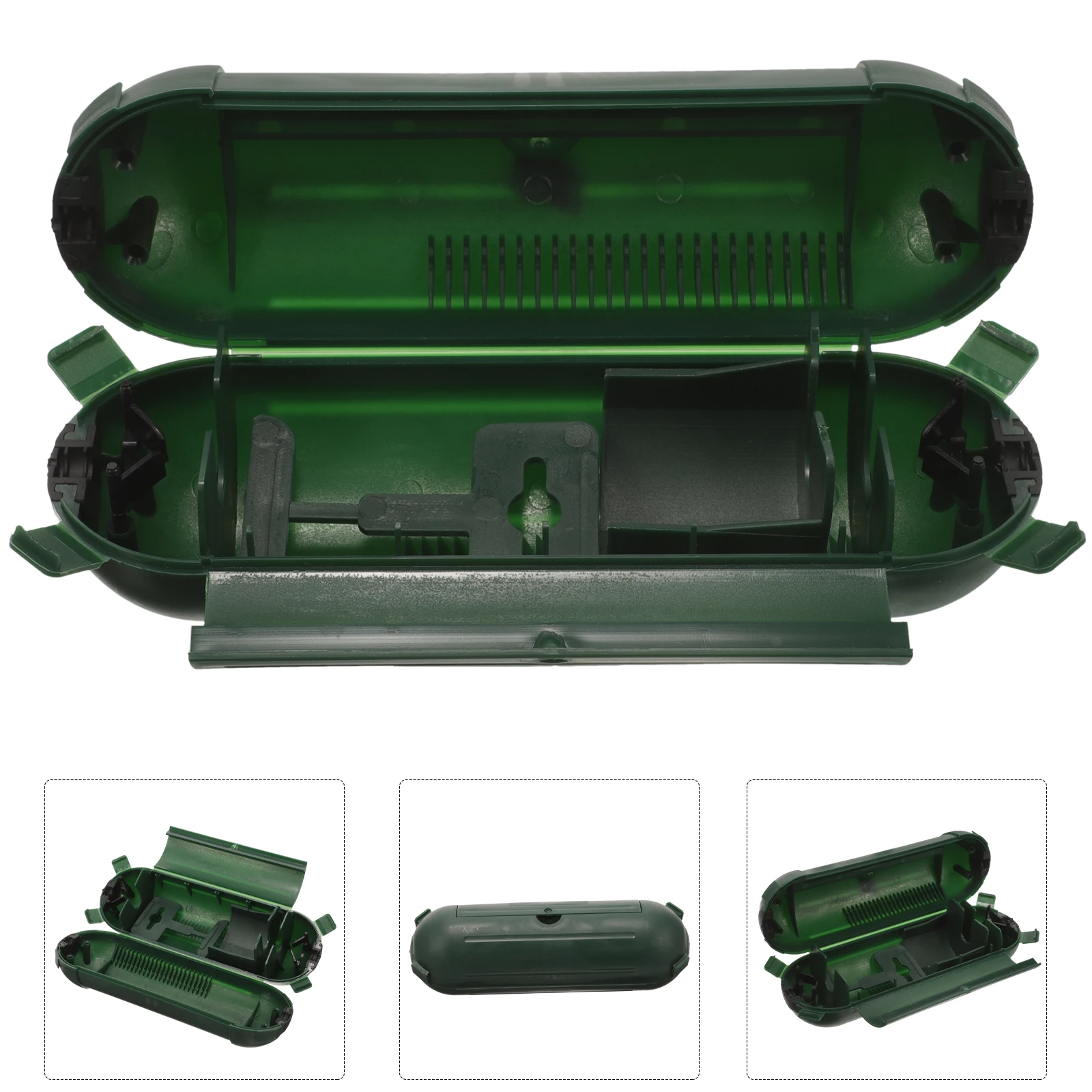 

Waterproof Cable Junction Box Outdoor Extension Cord Cover Green Claw Material Electrical Box Power Supply Safety Cover