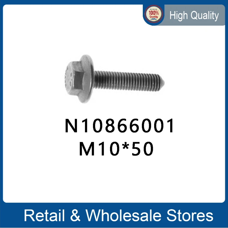 

M10X50 Indicator Screws Bolt N10866001 for VW Audi N 108 660 01