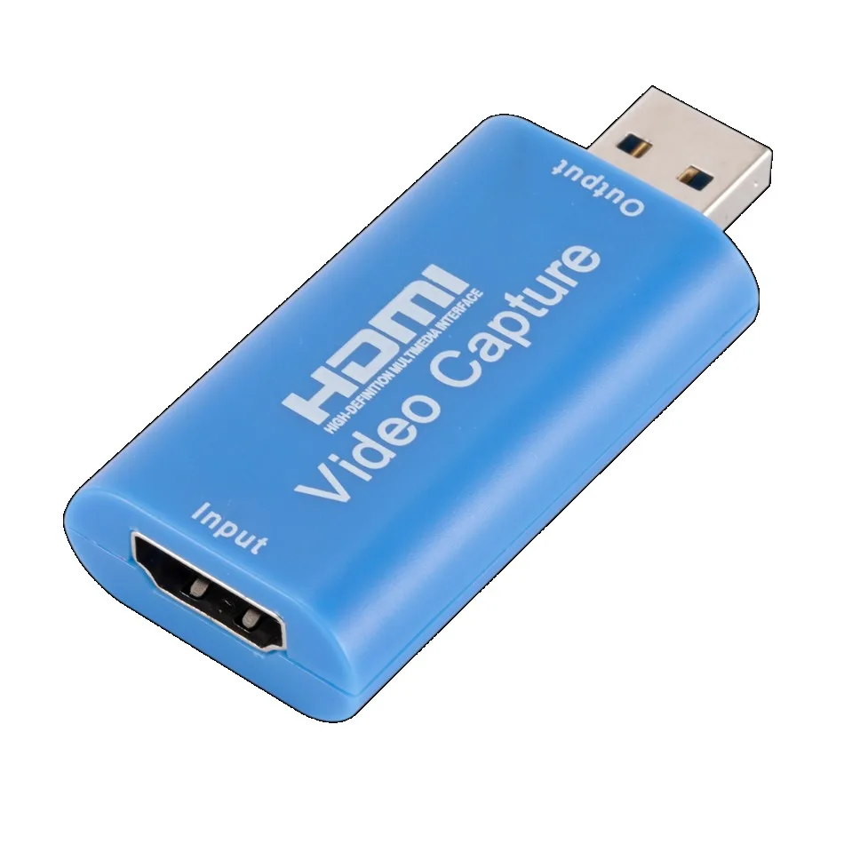 Grwibeou 4K Video Capture Card USB 3.0 USB 2.0 HDMI Grabber Recorder for PS4 Game DVD Camcorder Camera Recording Live Streaming