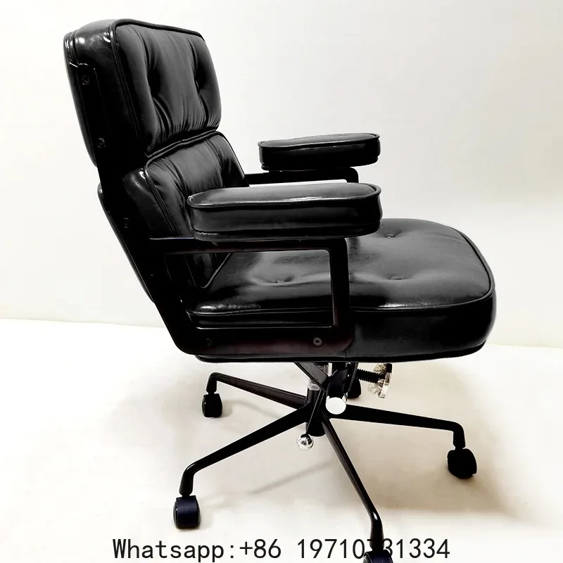 

French-style Bedroom Light Luxury Computer Chair, Retro Casual Comfortable Office Chair, Home Ergonomic Desk and Study Chairs