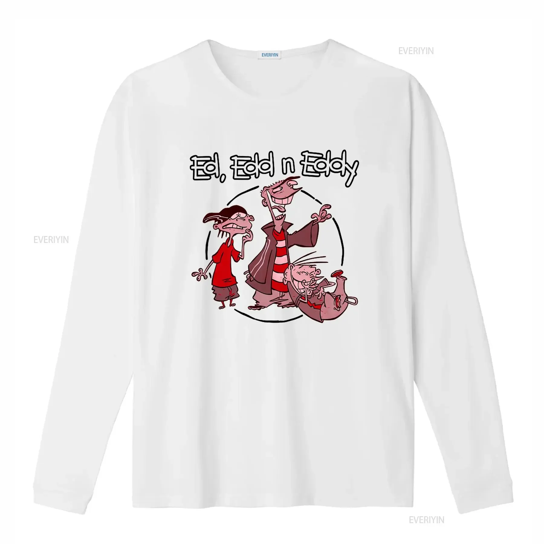 Ed Edd N Eddy Gang Cartoon Print Licensed Adult T Shirt Perfect for Fans vintage Washed designer clothes homme