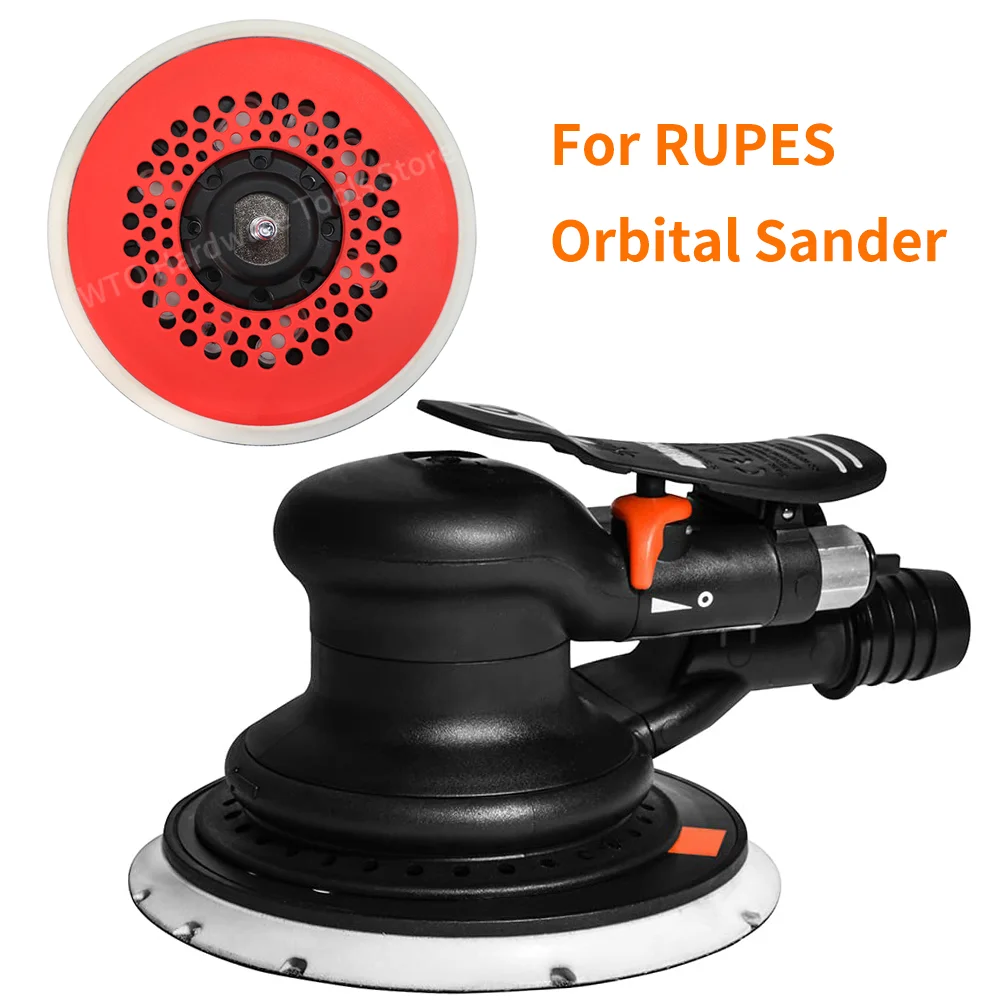 1PC 6 Inch Hook and Loop Sanding Pad for FLEX/RUPES Orbital Sander,6" Dust Free Backing Plate with M8 Thread for Car Sanding