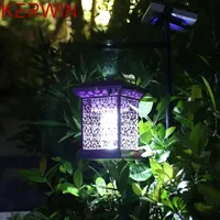 KERWIN Outdoor Solar Mosquito Killer Lamp LED Portable Lantern IP65 Insect Kill Lawn Lights for Garden Courtyard Decor