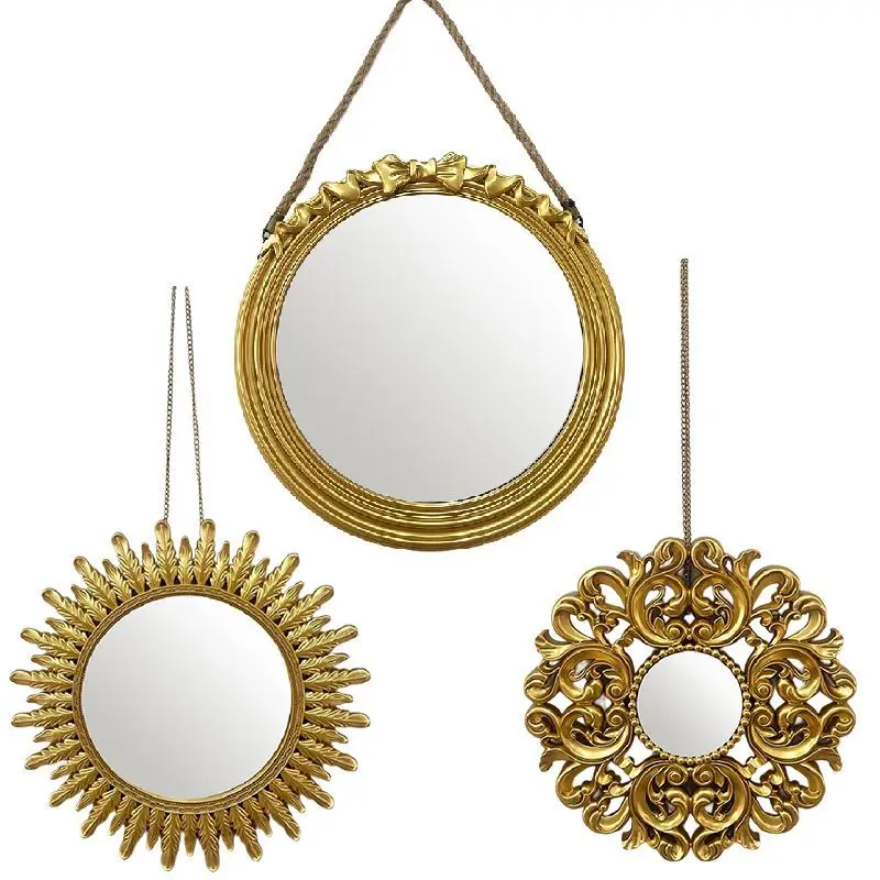 European Style Wall Hanging Bathroom Mirror Dressing Mirror for Kindergarten Decorative Full Length Mirror