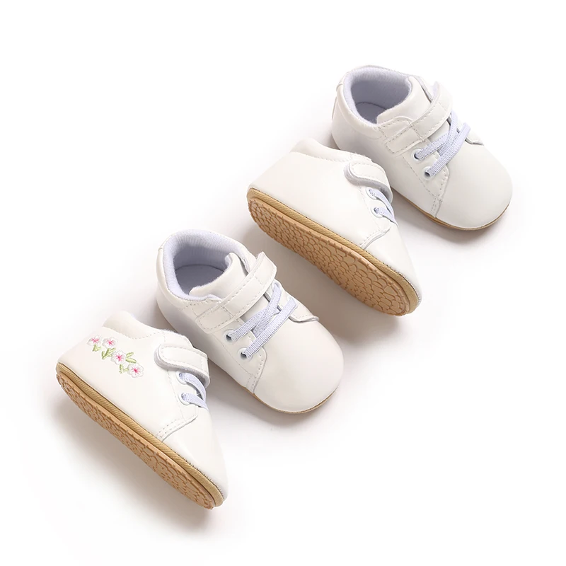 

Spring And Autumn Casual Baby Shoes For Men And Women 0-18M Baby Shoes PU Upper Soft Rubber Sole Casual Walking Shoes