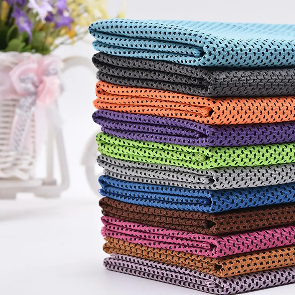 Refreshing Cooling Towel For Neck Face, Fast-Dry Chilly Sports Wrap, Breathable Gym Workout Yoga Running Camping Gear