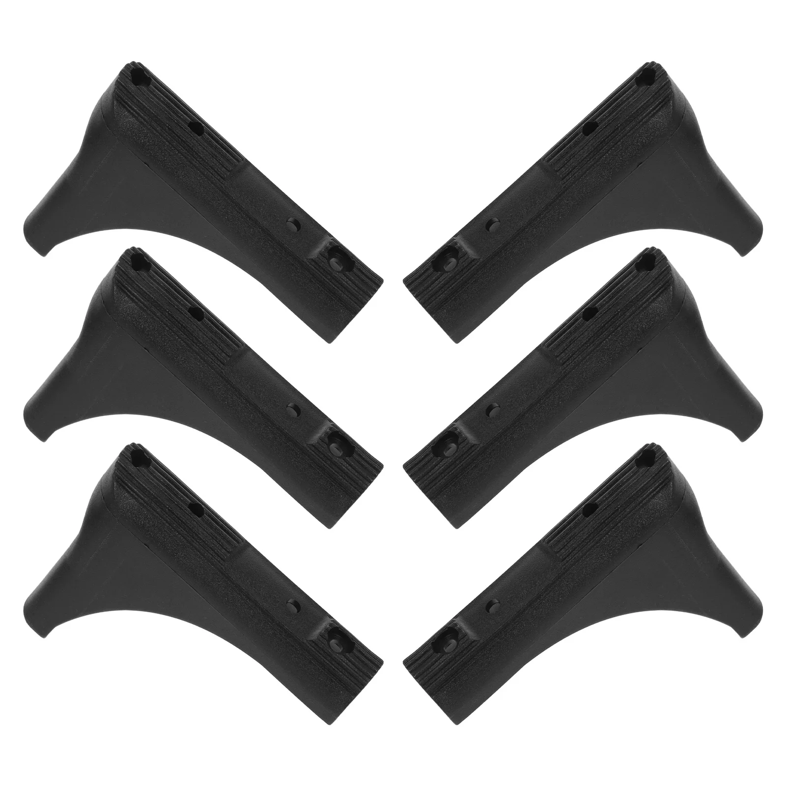 Accesorios para portabiancheria, gorros antideslizantes para piernas, resistentes a la intemperie, fáciles de instalar, reducción de ruido, aspecto elegante, 6 uds.