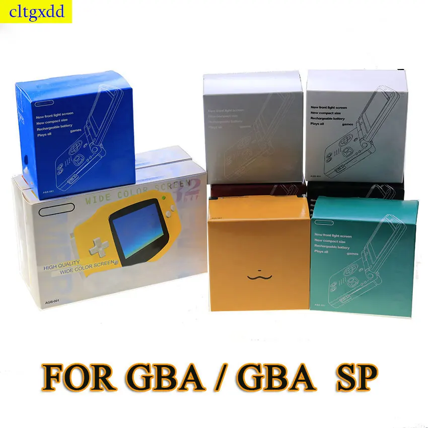 

cltgxdd 1 Piece For GBA/GBA SP Game Console New Packaging Protective Carton Hard Carton Carton