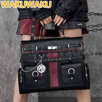 IN STOCK【Official】Wriothesley Doujin Bag Game Genshin Impact WakuWaku Men Women Daily Itabag Wriothesley Cosplay Christmas