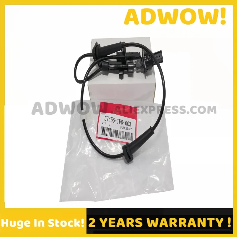 

57455-TF0-003 57455TF0003 Датчик скорости переднего левого колеса ABS для Honda CR-Z Insight Fit City Jazz 1.2 1.3 1.4 1.5 57455-TF0-013