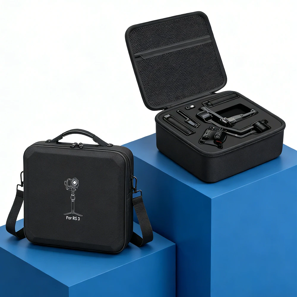Carrying Bag for DJI RS5 Gimbal Stabilizer Protective Case,Shockproof Large Capacity Storage Bag