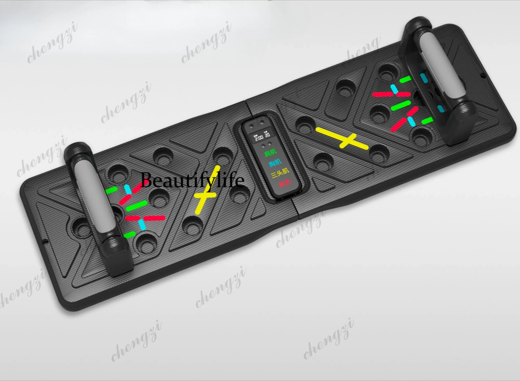 Multifunctional push-up training board bracket auxiliary equipment plate support male fitness home