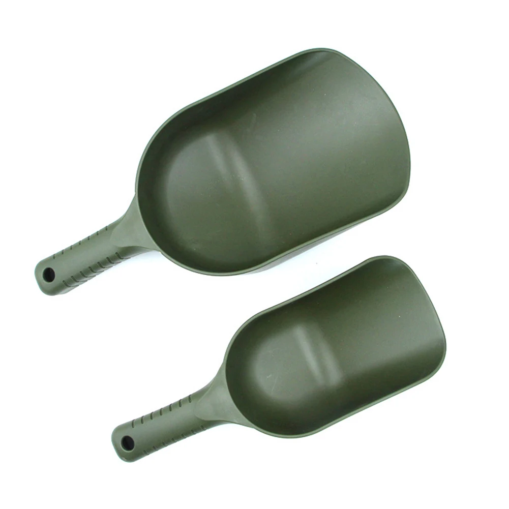 Garden Scoop Baiting Throwing Spoon Bait Scoop Carp Fishing Tool For Feeding Particles Bonito Food Scoop Garden Tools