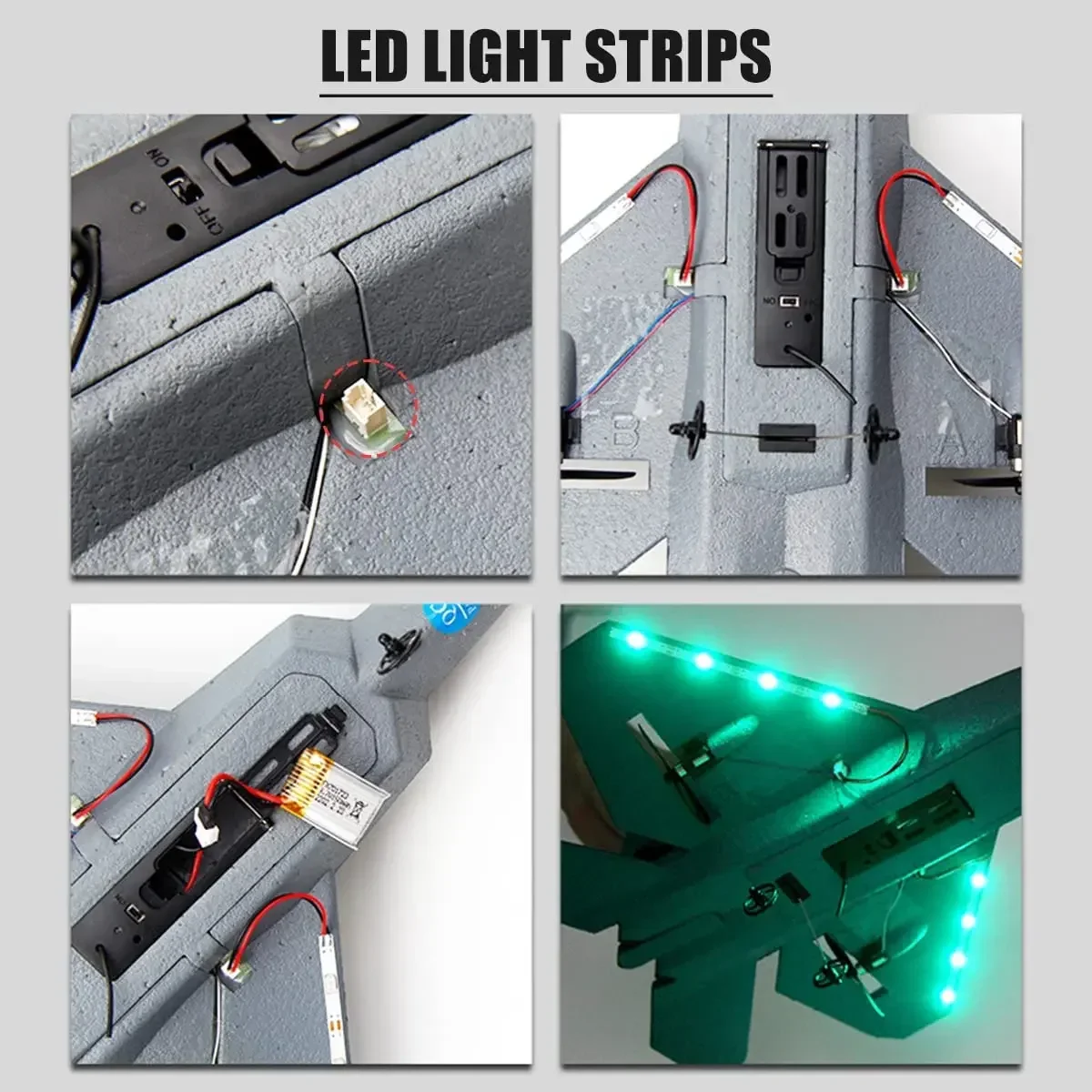 フォーム航空機 ラジコン飛行機 飛行機 FX622 RC 飛行機 グライダー 戦闘機 固定翼航空機 子供の誕生日プレゼント 男の子向け