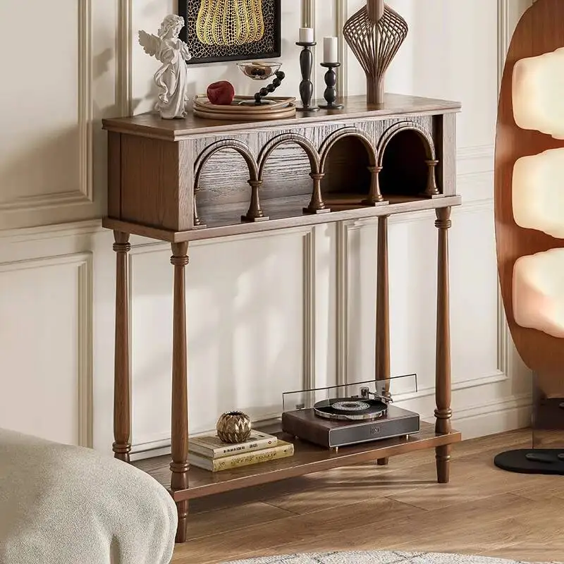 

Vintage Luxury Console Tables With Storage Design European Nordic Console Tables Modern Classic Console Meuble Furniture