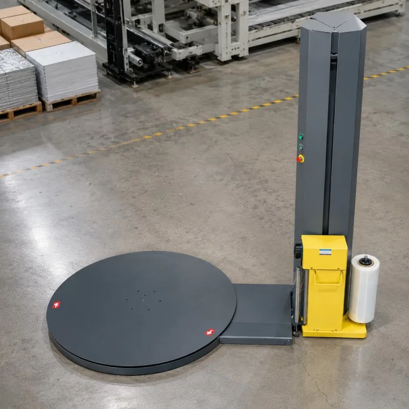 PE Stretch Film Pallet Wrapper Customized Secure Film Clamping for Cargo Load Protection Smart Safe Industrial