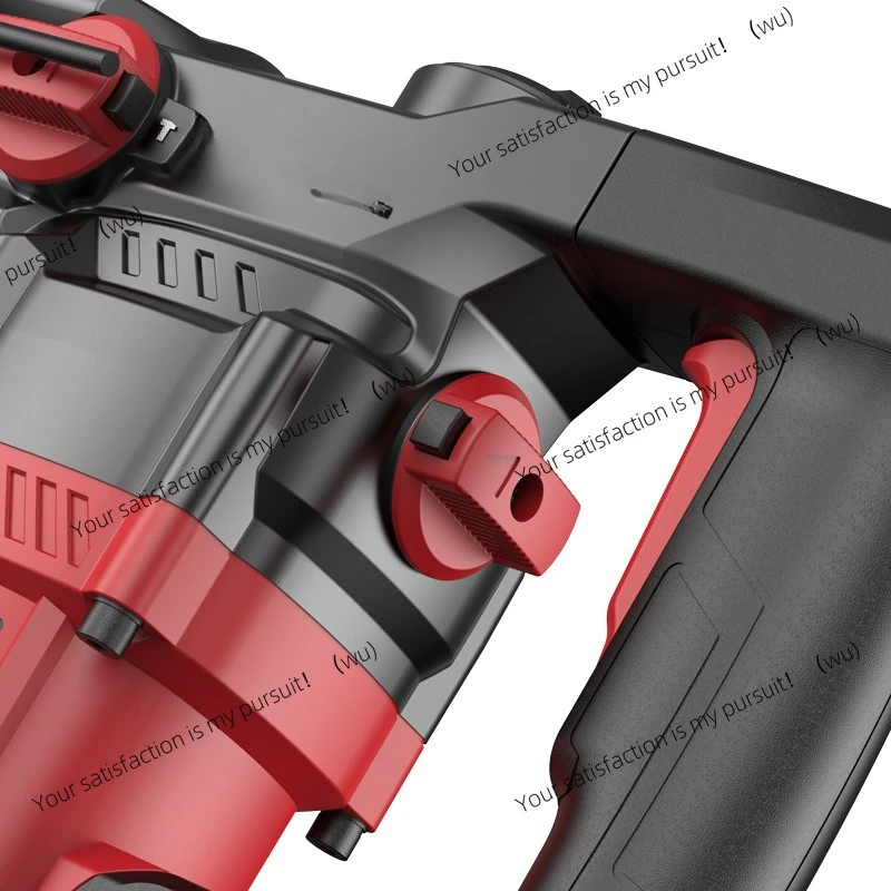 مطرقة كهربائية بمقبض ثلاثي الأغراض اختيار كهربائي 110 فولت/220 فولت تنظيم السرعة متعدد الوظائف مثقاب صناعي خرساني #3