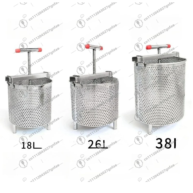 Cold Brewing Press Dry Soft Yogurt Filter Press, Stainless Steel Spring Plate Press, Honey Press