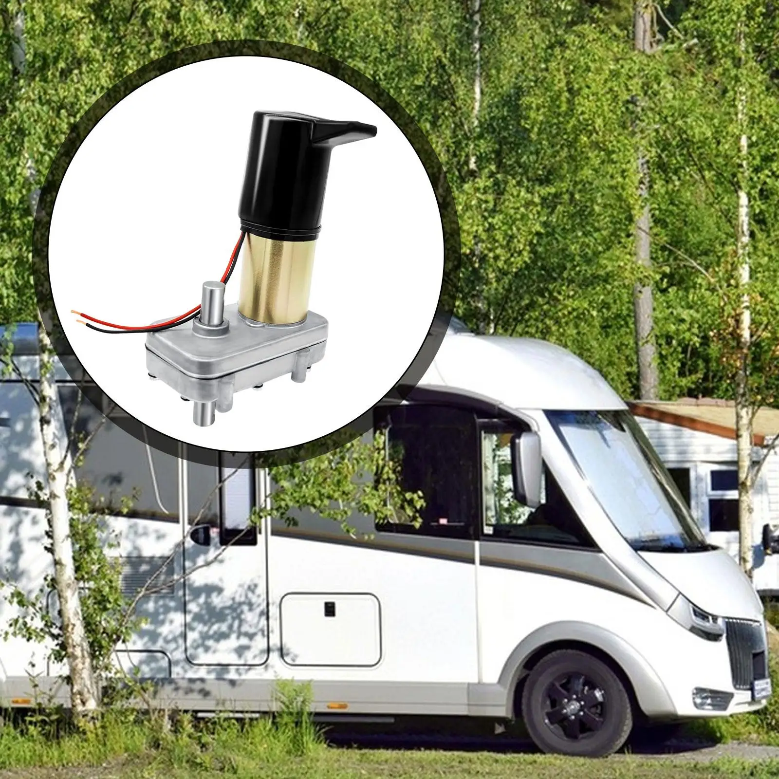 RV Slide Out Motor RV Accessories Automotive Easy to Install Replacement, Directly Replace Spare Part 523900