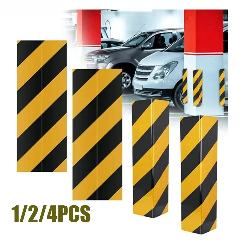 4PCS Garage Wall Protector Foam Edge Corner Bumper Wall Corner Guard Cars Anti-collision Sticker Garage Columns Anti Scratch