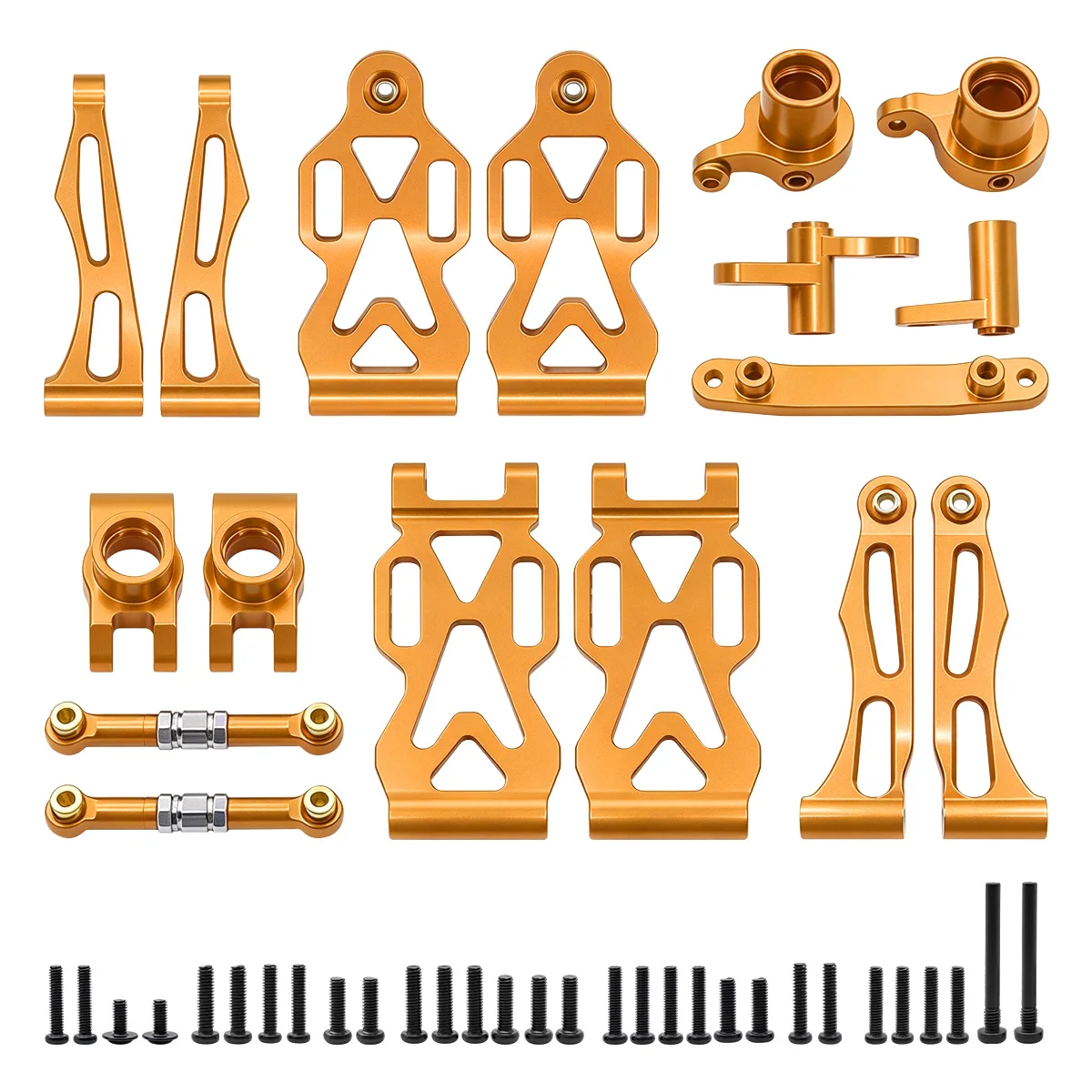 RC Car Metal Upgrade and Modification Kit Fit for SCY 1/16 JJRC Remote Control Cars Accessories