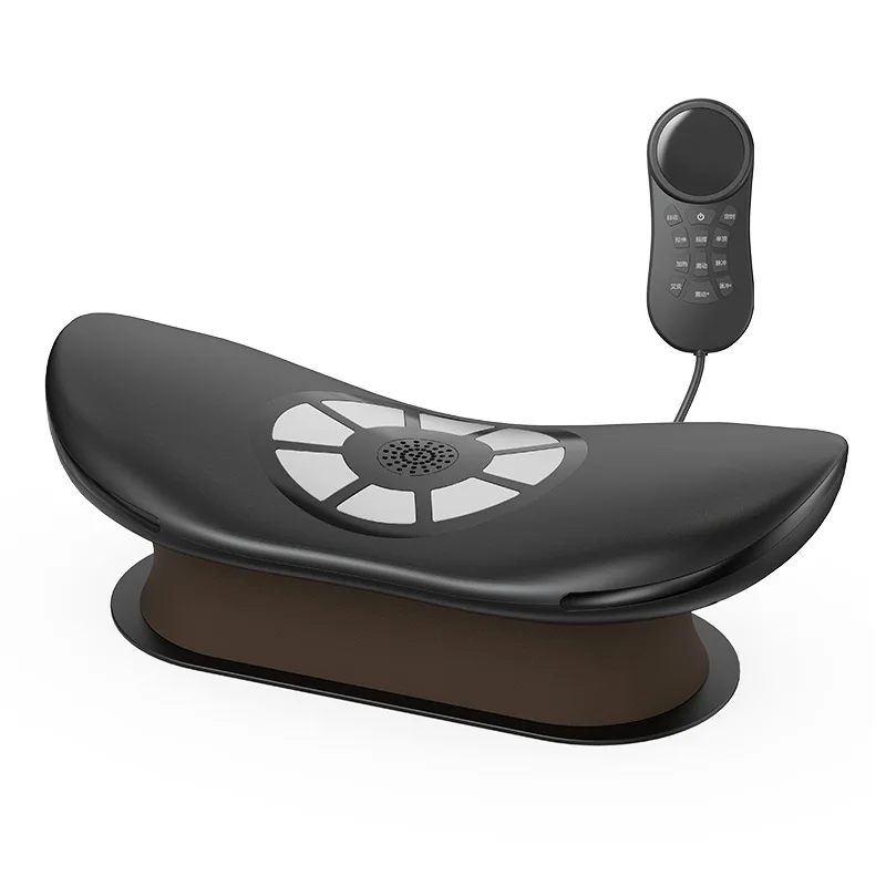 EMS Pulse Waist Massager Electric Lumbar Relaxation Heat Vibration Device