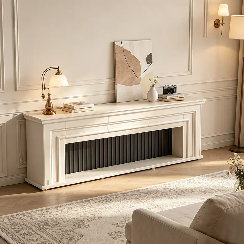 &Modern Vintage Tv Stand On Ground Nordic Classic Trendy Tv Stand Unique Design Soporte De Televisión Living Room Furniture