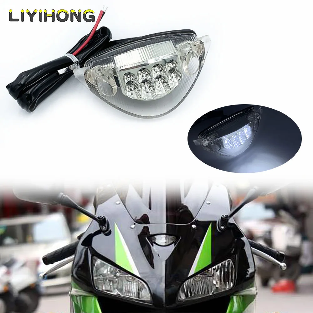 LED Front Upper Running Headlight Headlamp Fog Lamp For Honda Cbr600rr Cbr 600 RR Cbr600 F5 2003 2004 2005 2006 Head Light