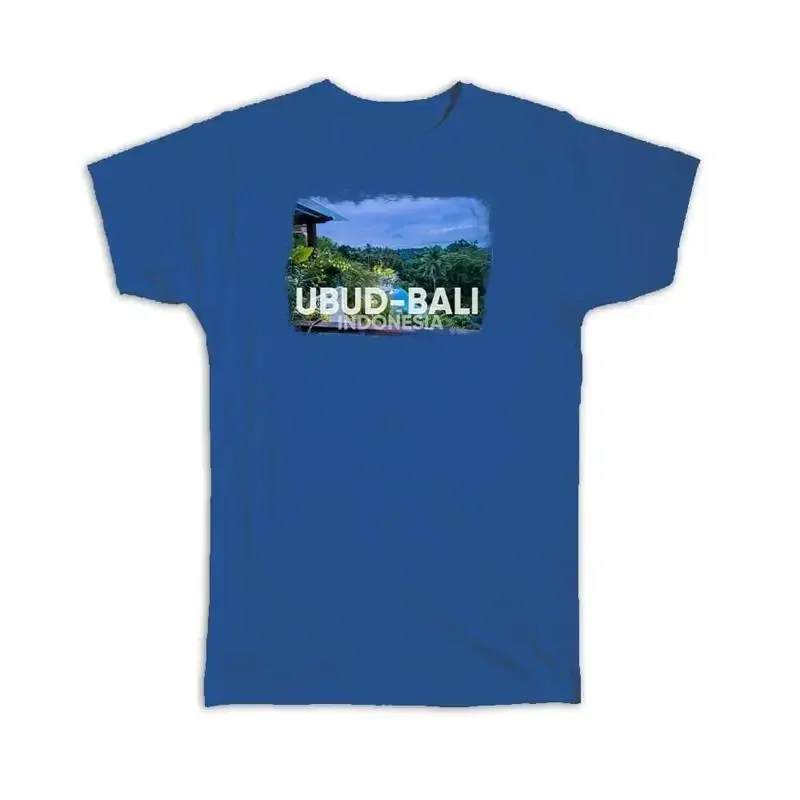 Ubud Bali Indonesia Singekerta Night Frame Pool Resort Forest type T shirt