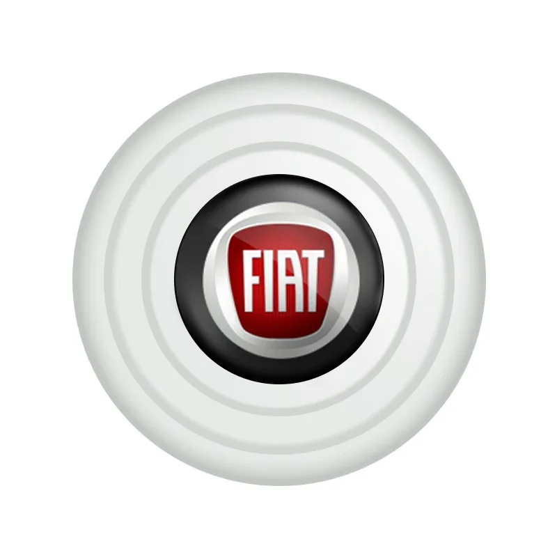 Car Styling Door Shock Stickers Luminous Decal Absorber for Fiat Logo Aegea Doblo Panda Palio Tipo 500c Punto Stilo Bravo