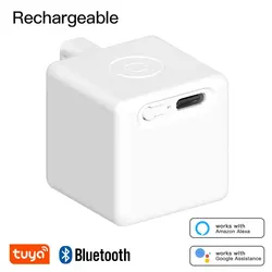 Tuya Bluetooth interruttore ricaricabile presa Fingerbot luci Bot tende da Garage Robot Remoter Alexa Google Home Voice Assistant