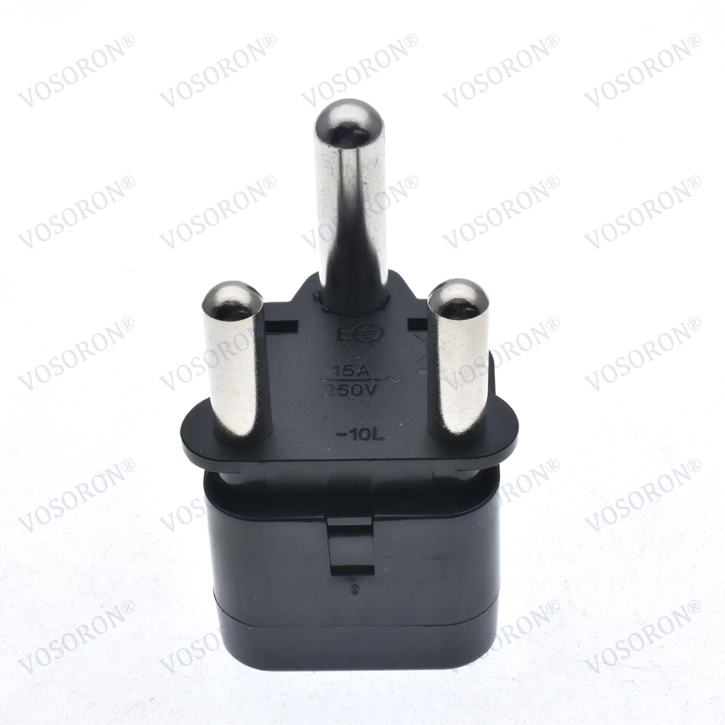 South Africa Plug Converter Type M Travel Adapter US EU AU UK AC250V 15A