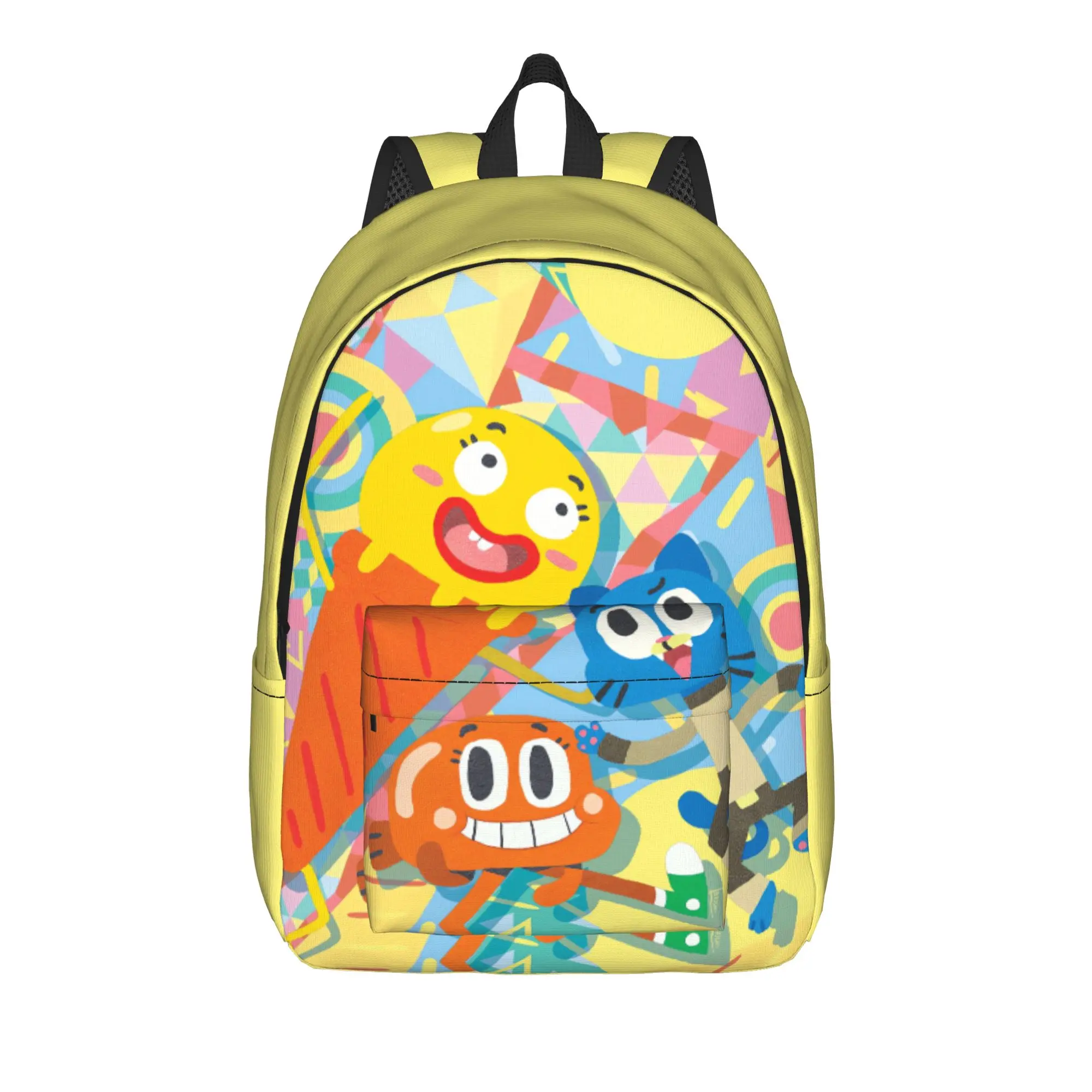 Gumball Gum Ball Watterson Amazing Cartoon Backpack  Travel Backpacks Boy Girl Stylish School Bags Custom Pattern Rucksack