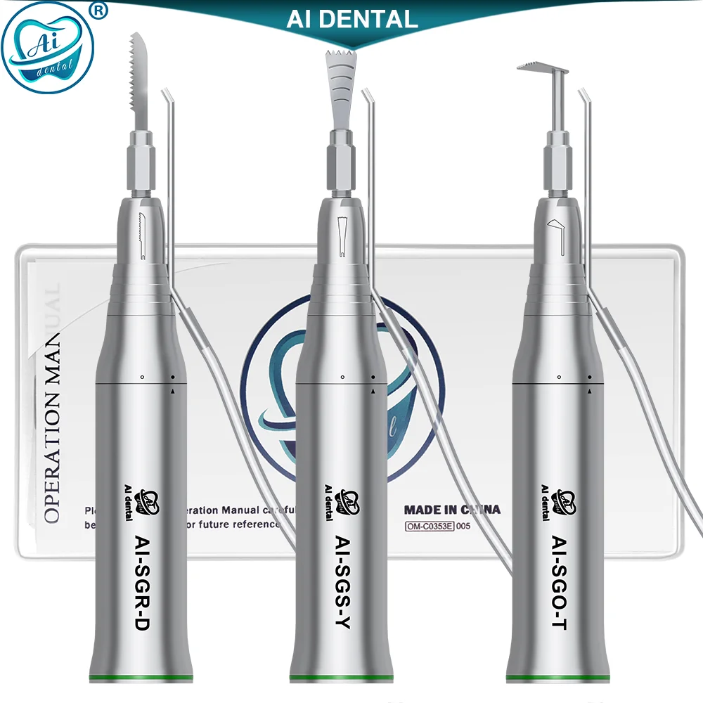 Dental Micro Saw Handpiece 3:1 Reduction 1.8mm Reciprocating/ 17° Oscillating /3° Sagittal With External Water Nozzle Non-Optic