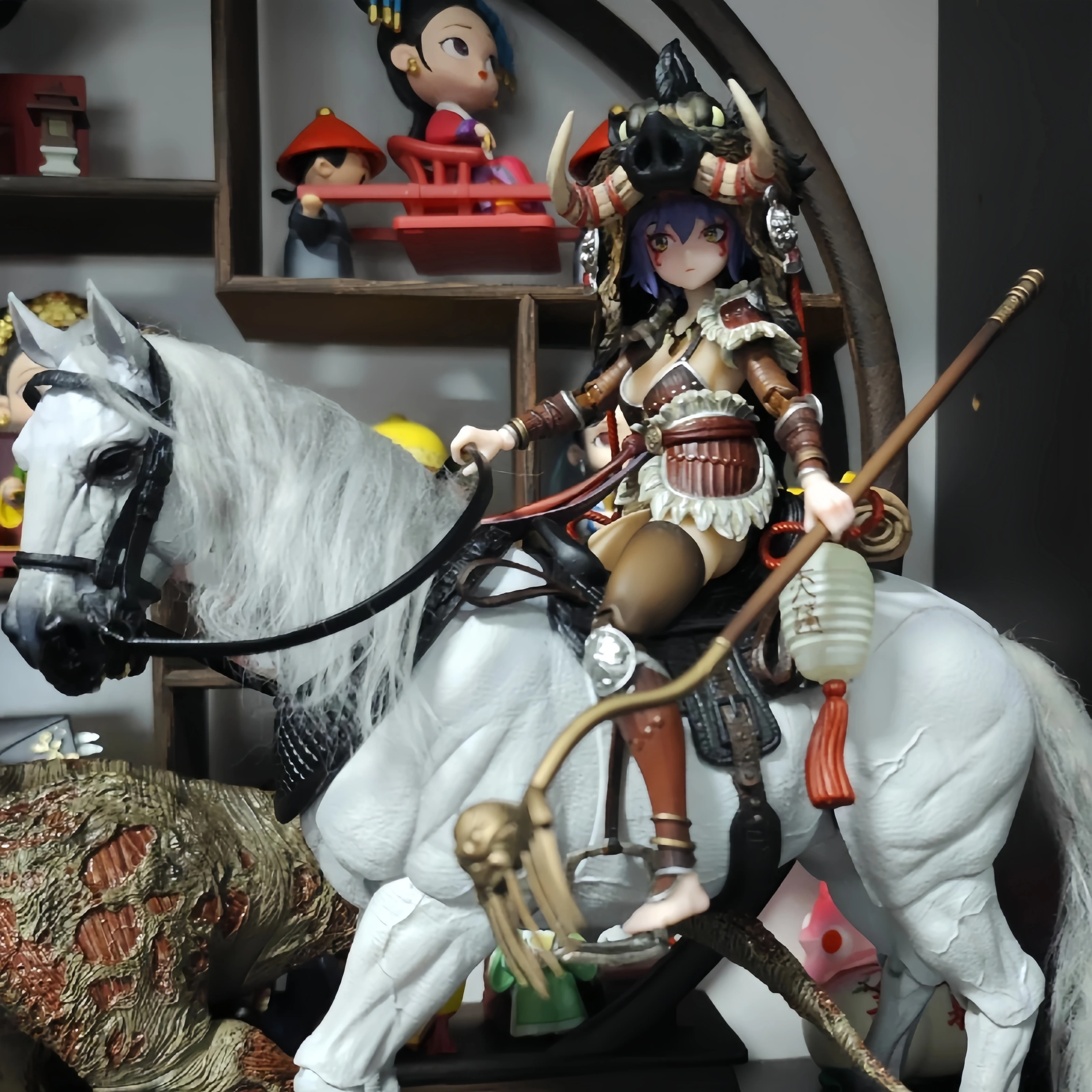 

【 In Stock 】 Genuine Fish Toys X Nuclear Gold Refactoring 1/9 Jile Westward Journey First Bullet Tianpeng Mobile Doll