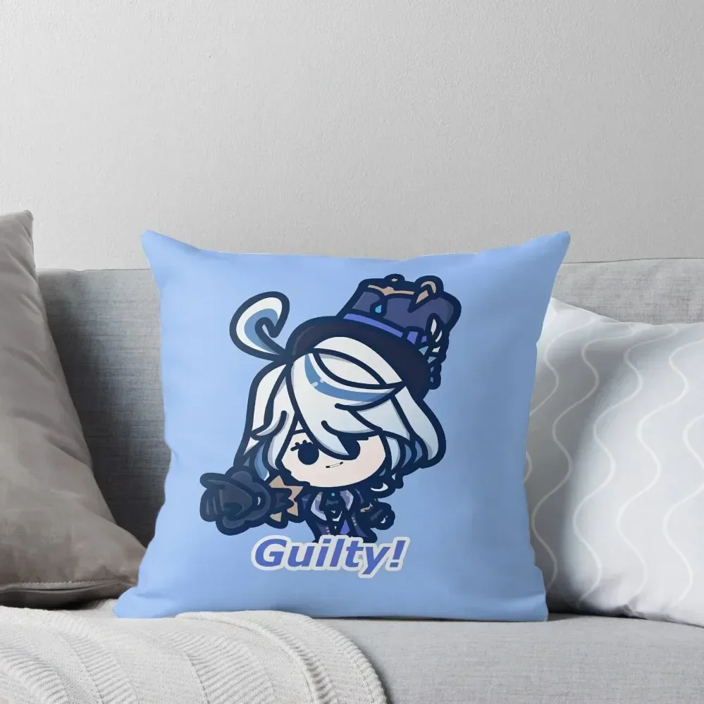 

furina (fan-art by smoomaru) Throw Throw Pillow Bed pillowcases Sofa Pillow Cover Christmas Pillow Covers New year
