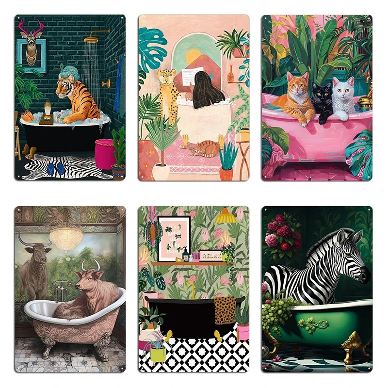 Tiger In A Bathtub …
