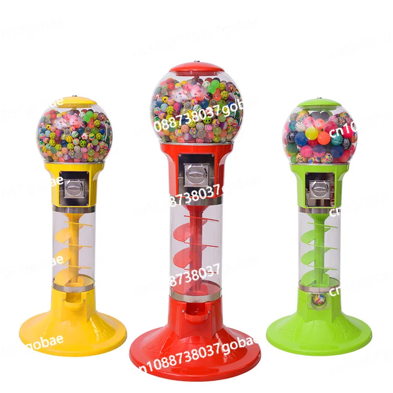 

Spiral egg machine, elastic ball machine