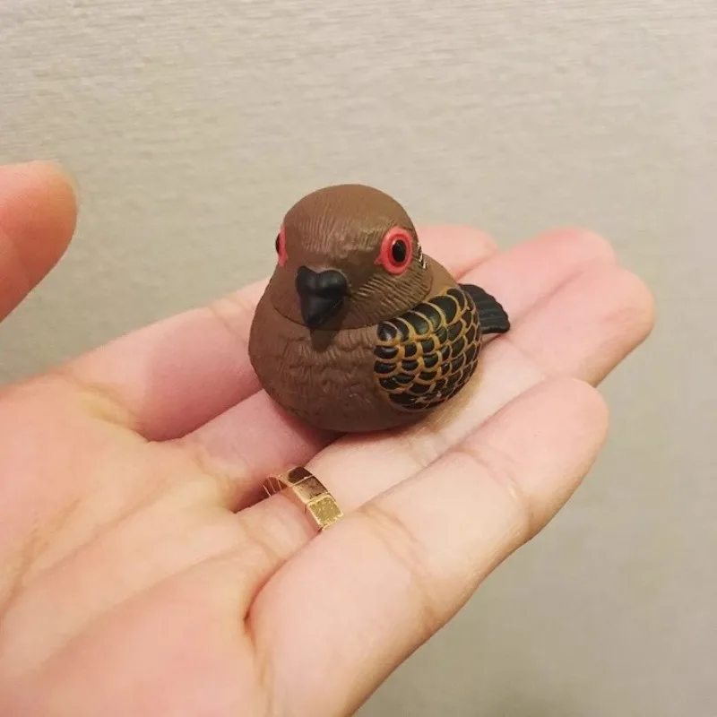 KITAN CLUB Originele Gashapon Capsule Speelgoed Figuur Kawaii Leuke Mollige Pinguïn Vogel Duif Miniatuur Dierenbeeldje Anime Decor