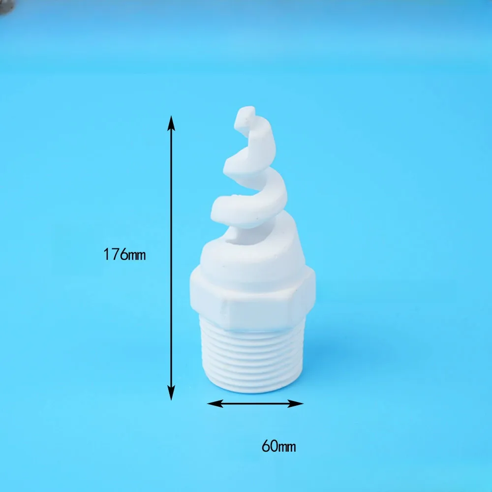 1PCS Spiral Cone Atomization Nozzle Spray Sprinkler Head Porcelain Spiral Nozzle For Garden Irrigation Washing Nozzles